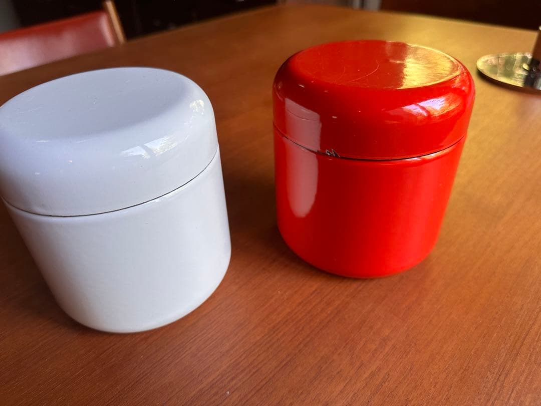 Arabia Finel アラビア ビンテージ　琺瑯　ジャー　カイフランク