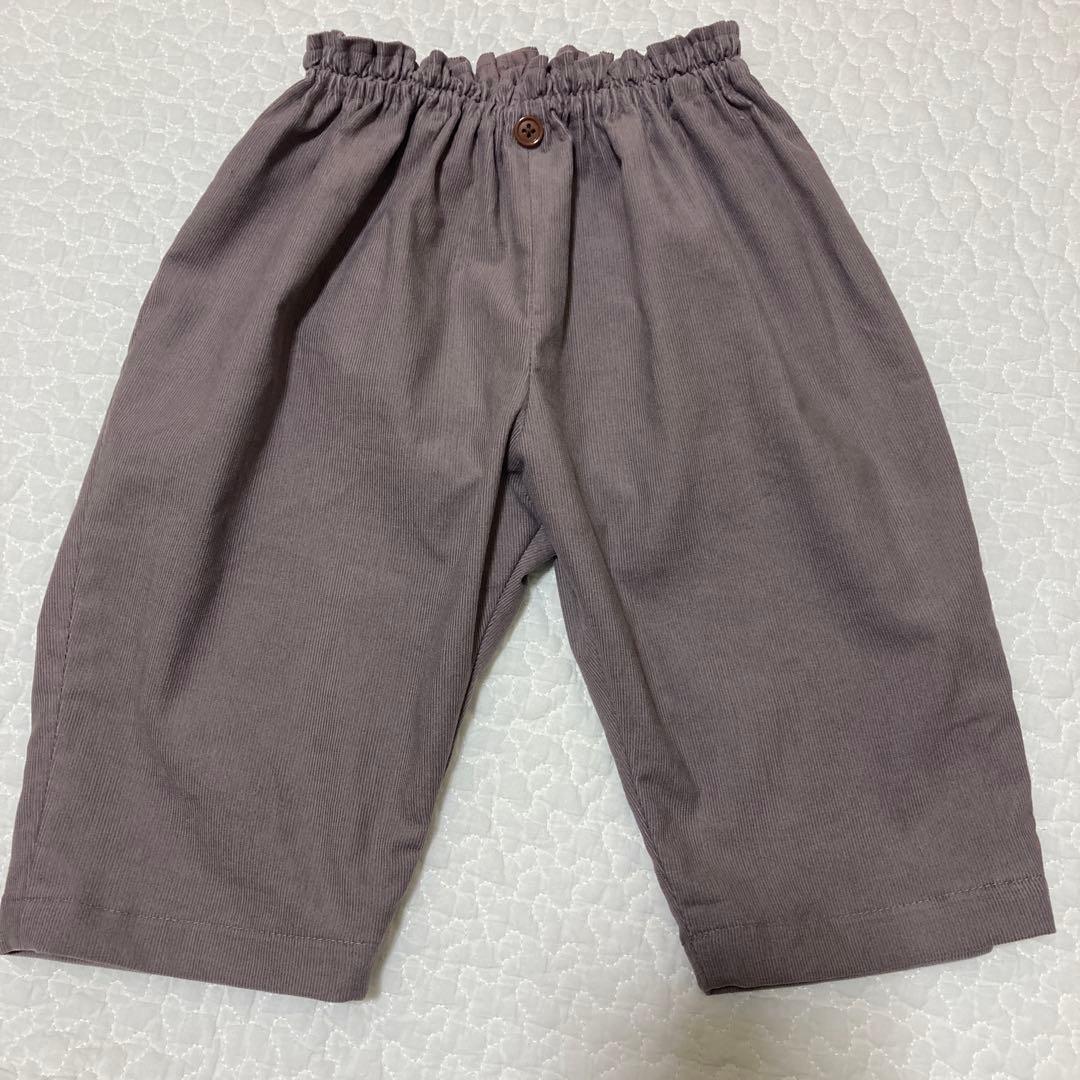 コーデュロイ　セットアップ　ハンドメイド