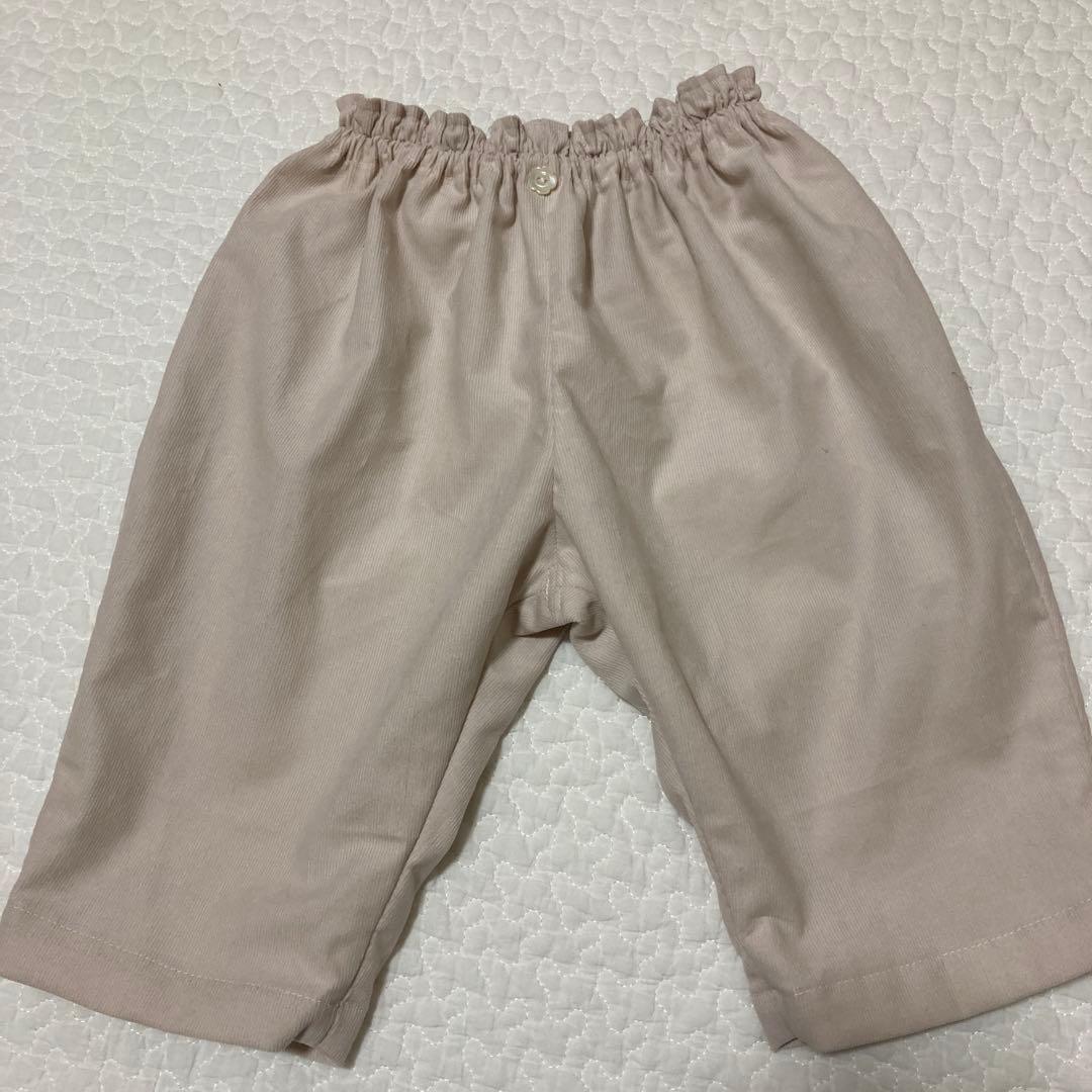 コーデュロイ　セットアップ　ハンドメイド