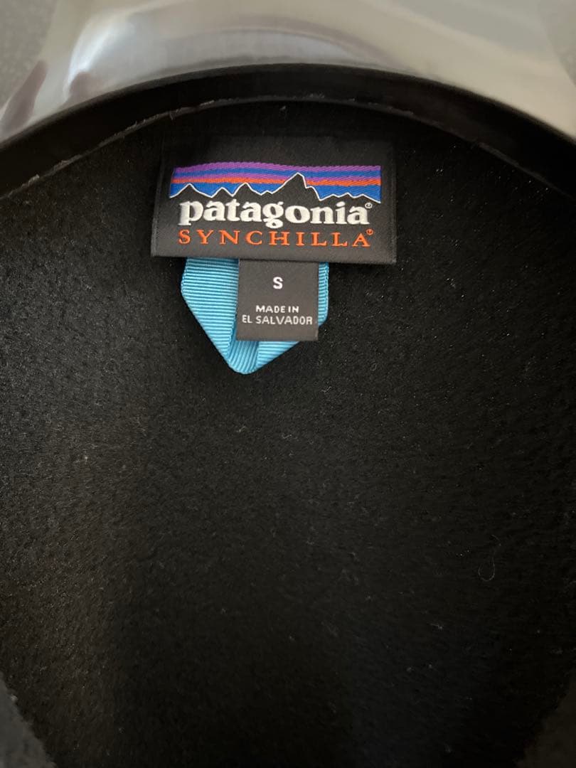 Patagonia シンチラ ベスト 23011 BLK 黒 S メンズ 美品