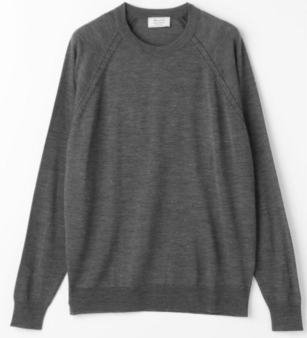 m*t様 最終【新品タグ付】アクアスキュータム別注　ジョンスメドレー　クルーネッ