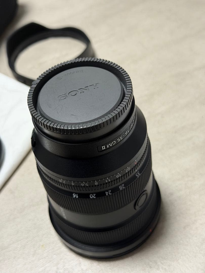 【超美品】SONY FE 16-35mm F2.8 GM II ズームレンズ