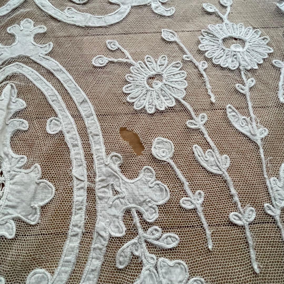 フランスアンティーク　レースカーテン