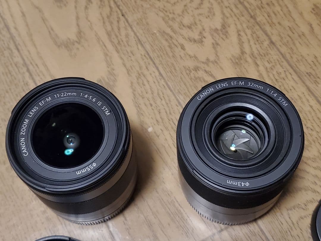Canon eos m6、レンズセット