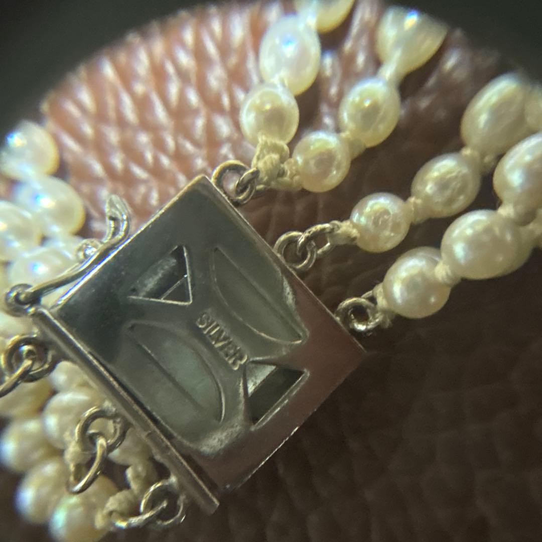 アコヤ真珠 5連ネックレス