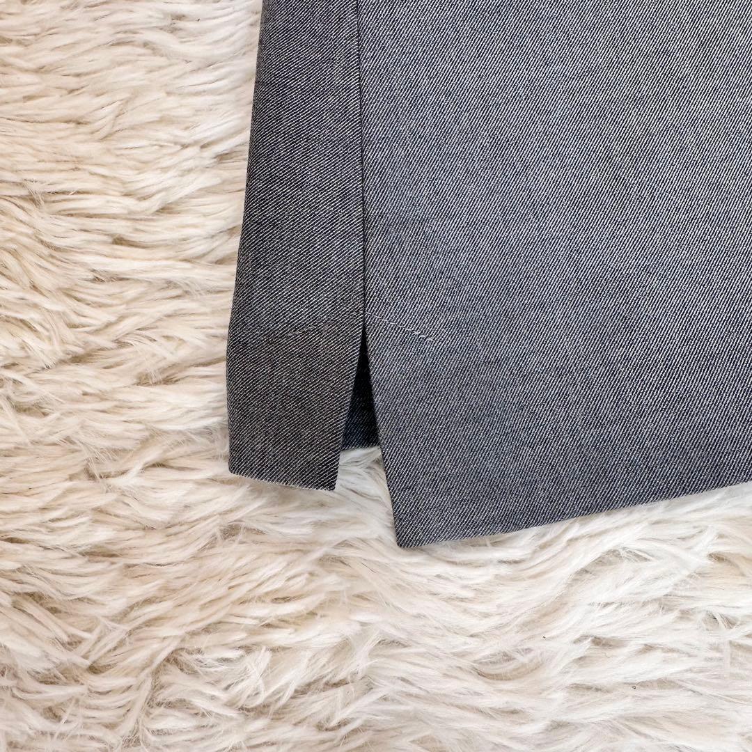 近年モデル 極美品✨ミズイロインド ディープＶネックワイドベスト グレー F