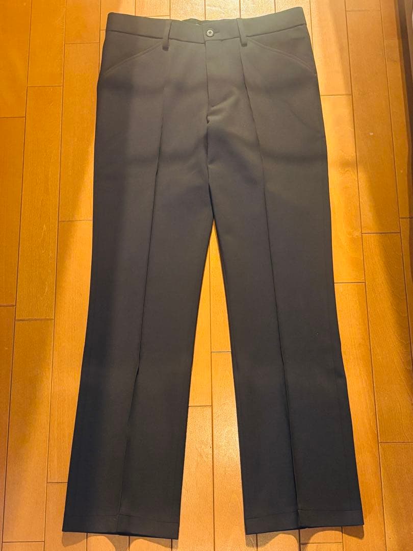 値下げ交渉可能 kolor Beacon ストレートスラックス 黒 新品