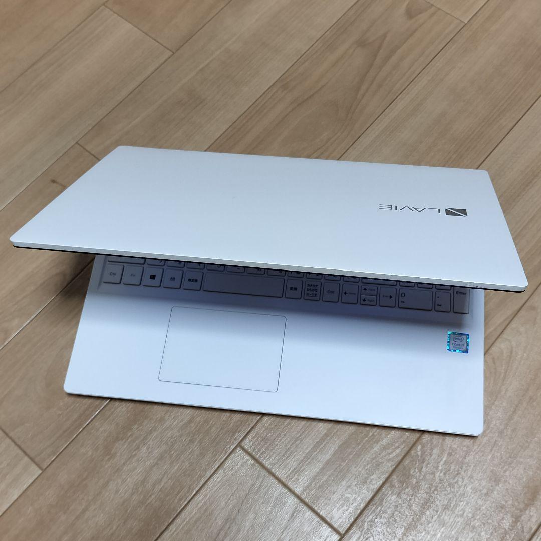 NEC ホワイト ノートPC フルHD タッチパネル, CORE i7/8th