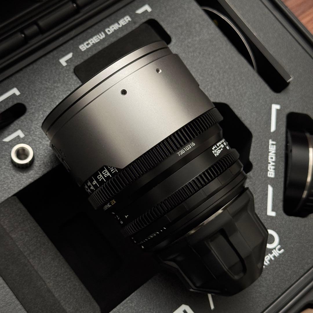 レンズ(単焦点) DZOFILM PAVO 55mm T2.1 2x Anamorphic