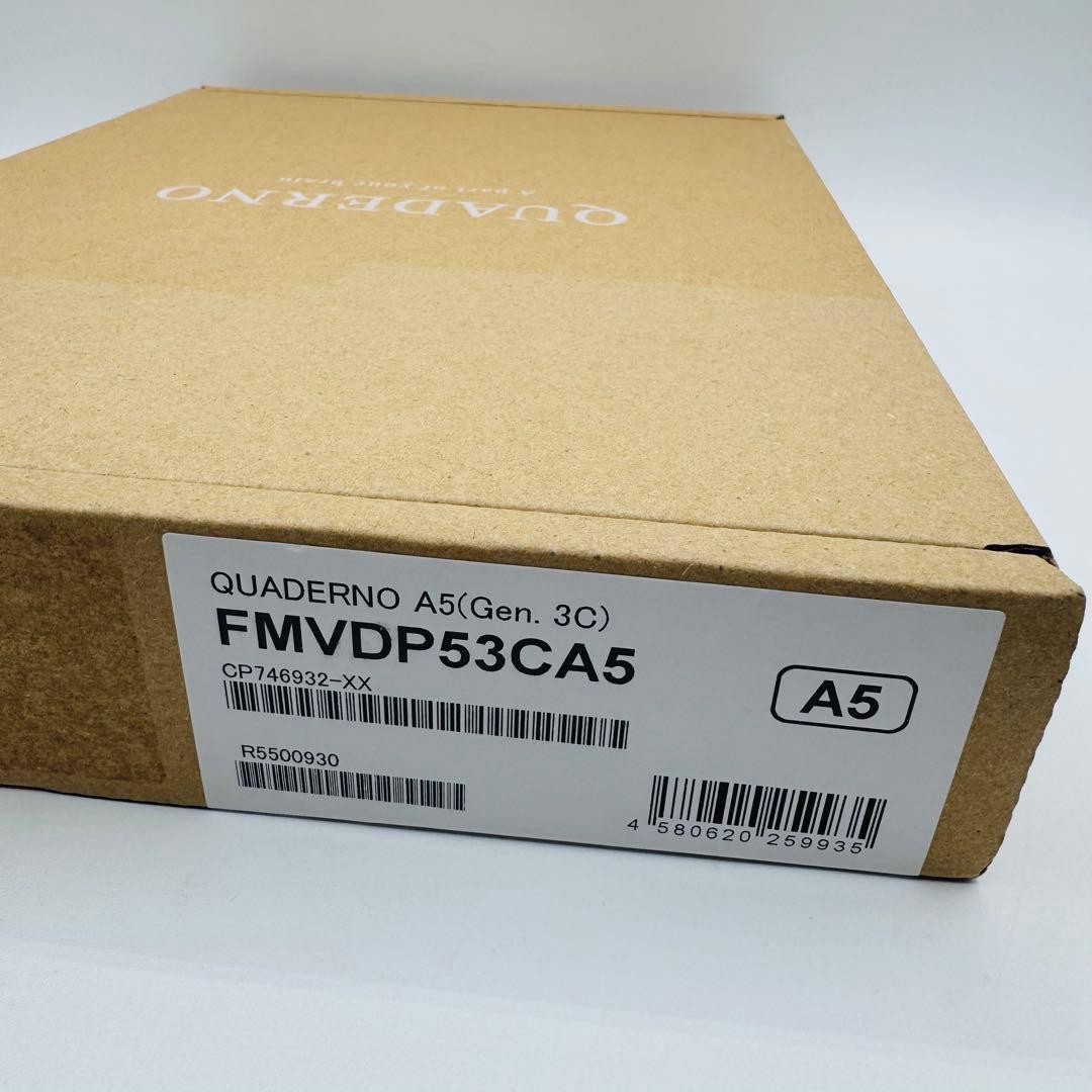 【未使用】クアデルノ QUADERNO A5 Gen.3 FMVDP53CA5