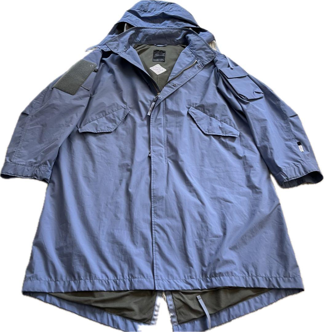 ダイワ ピア39 ゴアテックスインフィニウム　フィッシュテール パーカー M 青