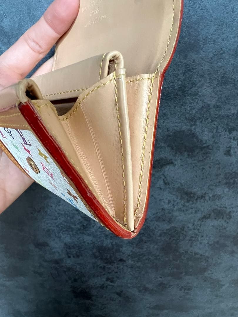 ルイヴィトン　マルチカラー　ミニ財布