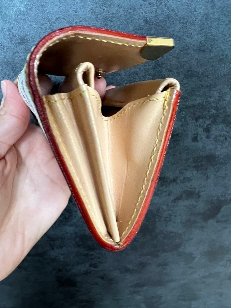 ルイヴィトン　マルチカラー　ミニ財布