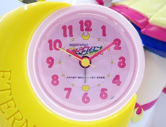 美少女戦士セーラームーン セーラースターズ 目覚まし時計 置時計 訳あり