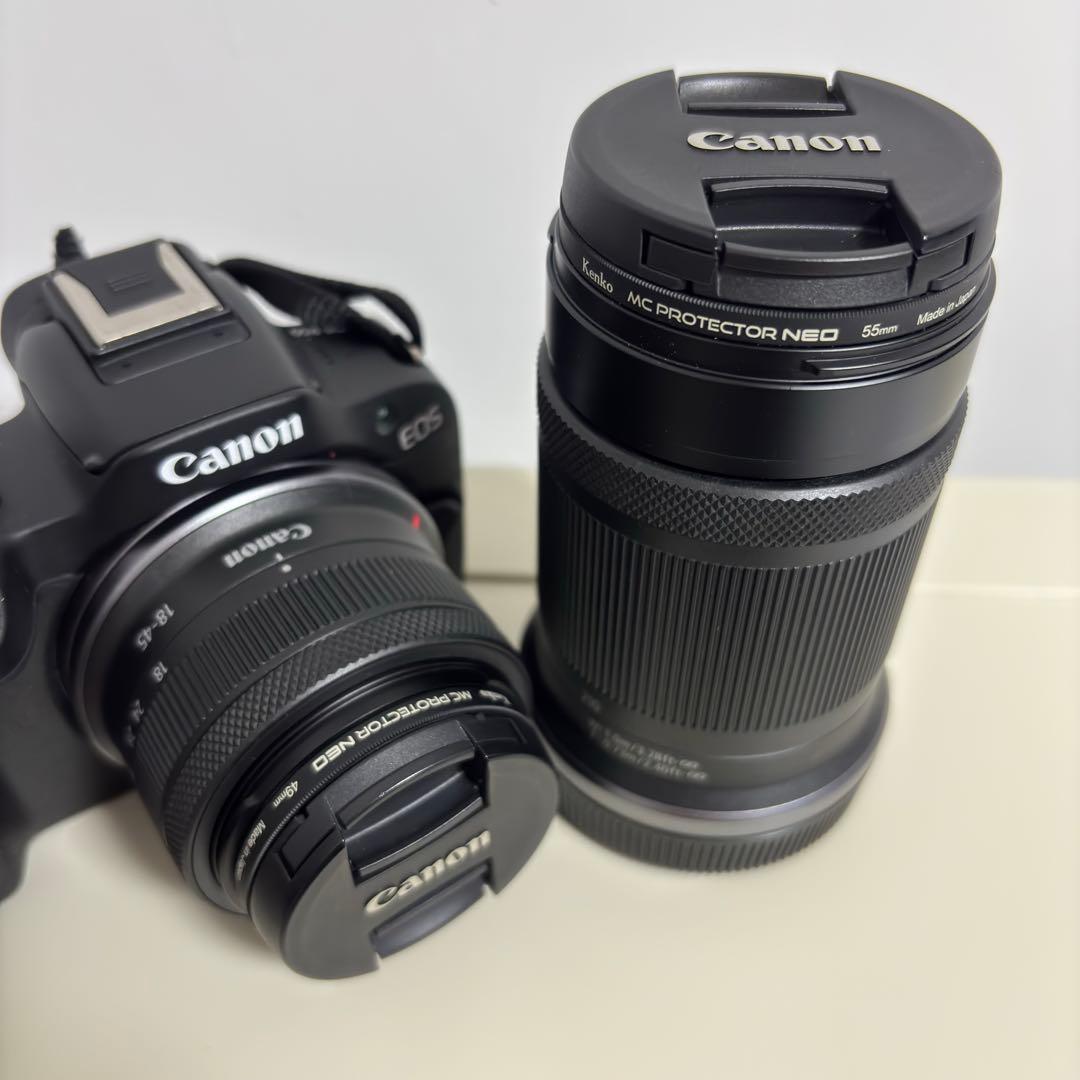 Canon EOS R50【美品】付属品完備／フィルタ・SD付／動作良好
