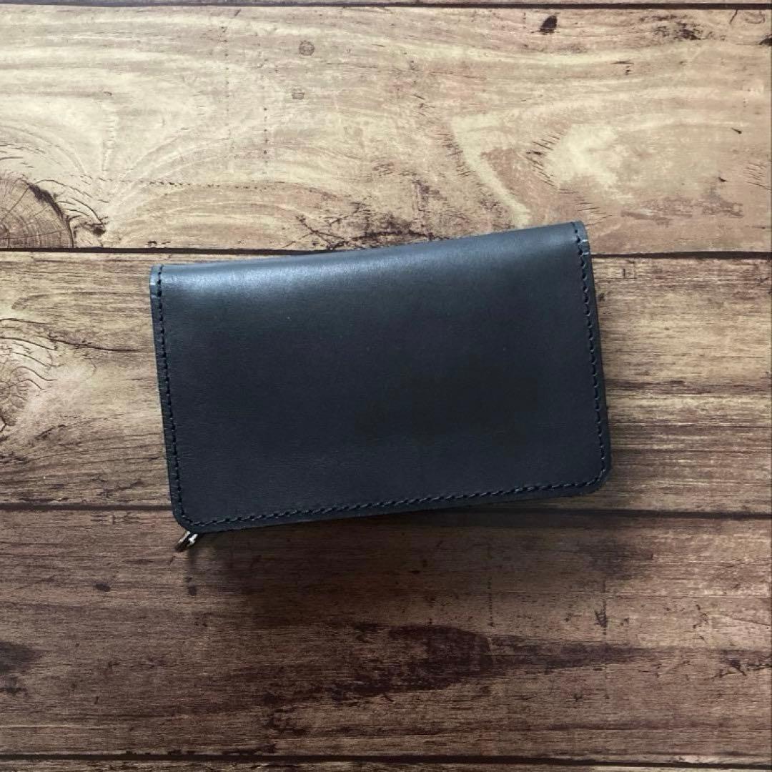 【まさる】COW CRUST クラストレザー トラッカーウォレット150