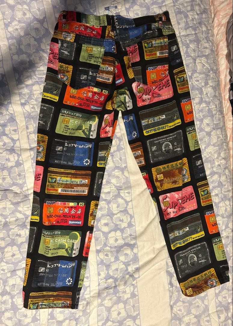 supreme creditcards regular jean発送2/21以降