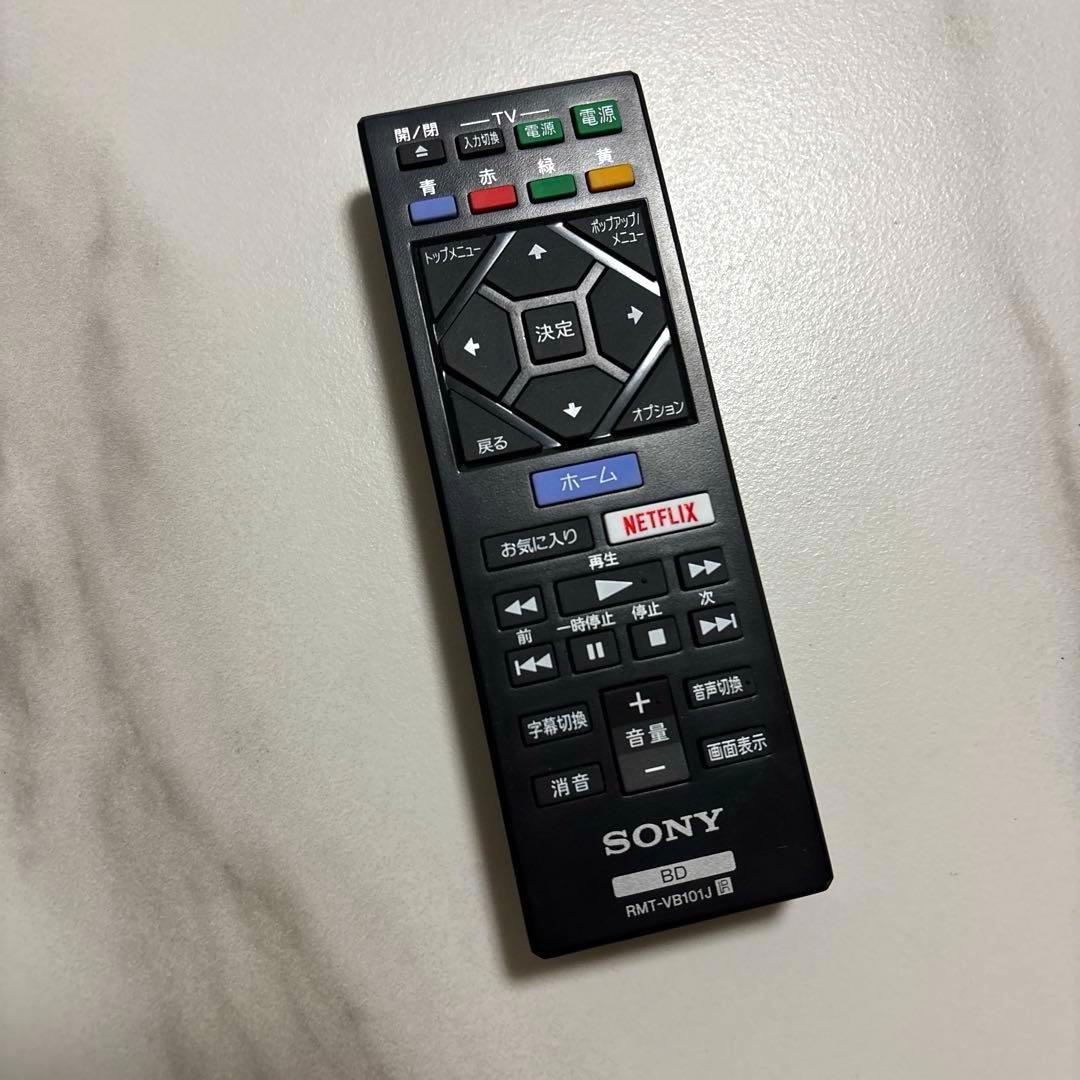 ソニー　SONY ブルーレイプレーヤー　ブラック