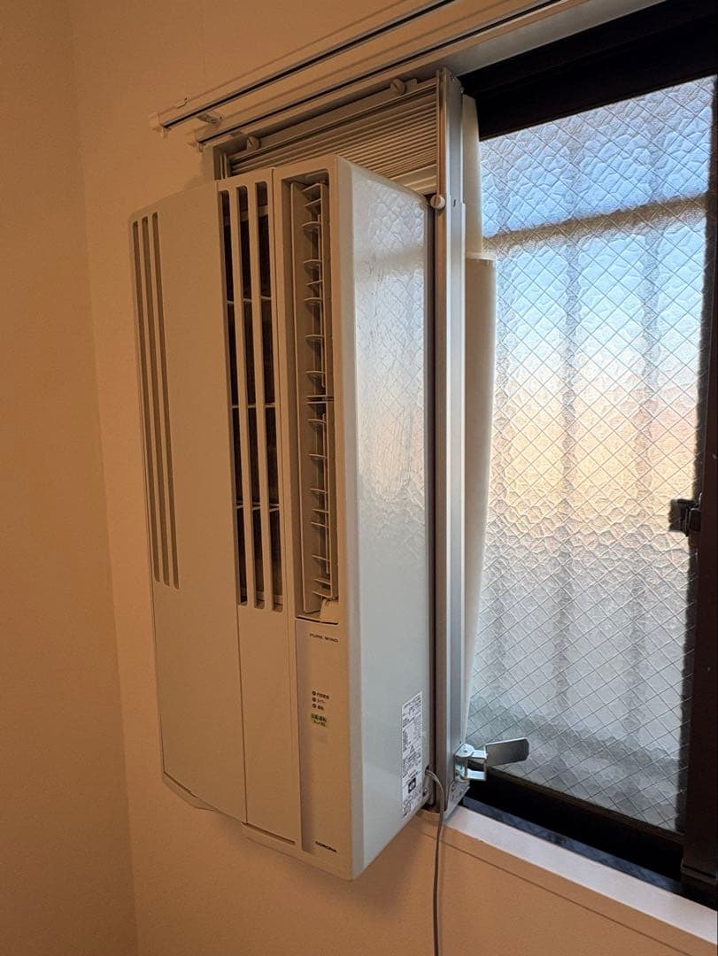 CORONA 23年製　窓用エアコン CW-F1623R / CW-F1823R