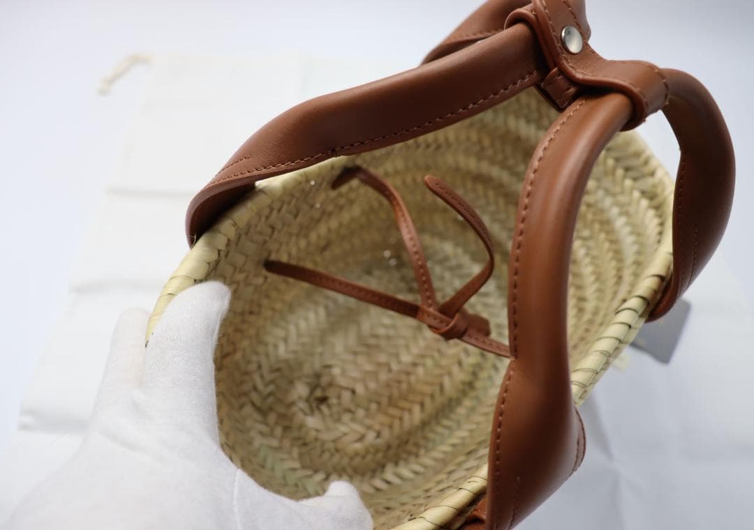 新品 J&M DAVIDSON ジェイアンドエムデヴィッドソン かごバッグトート