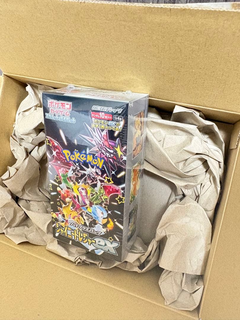 シャイニートレジャー1BOXシュリンク付き