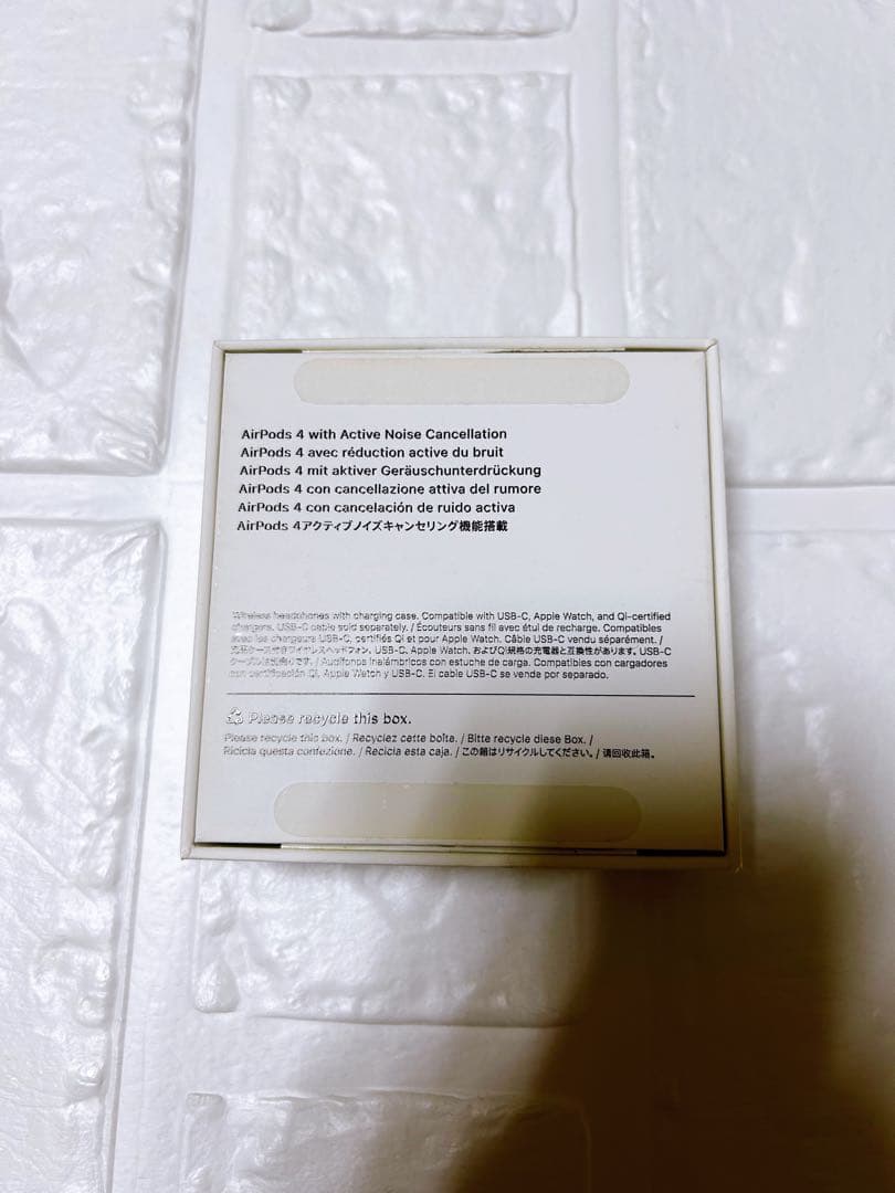 AirPods4アクティブノイズキャンセリング搭載　左耳のみ　充電ケース　箱付き