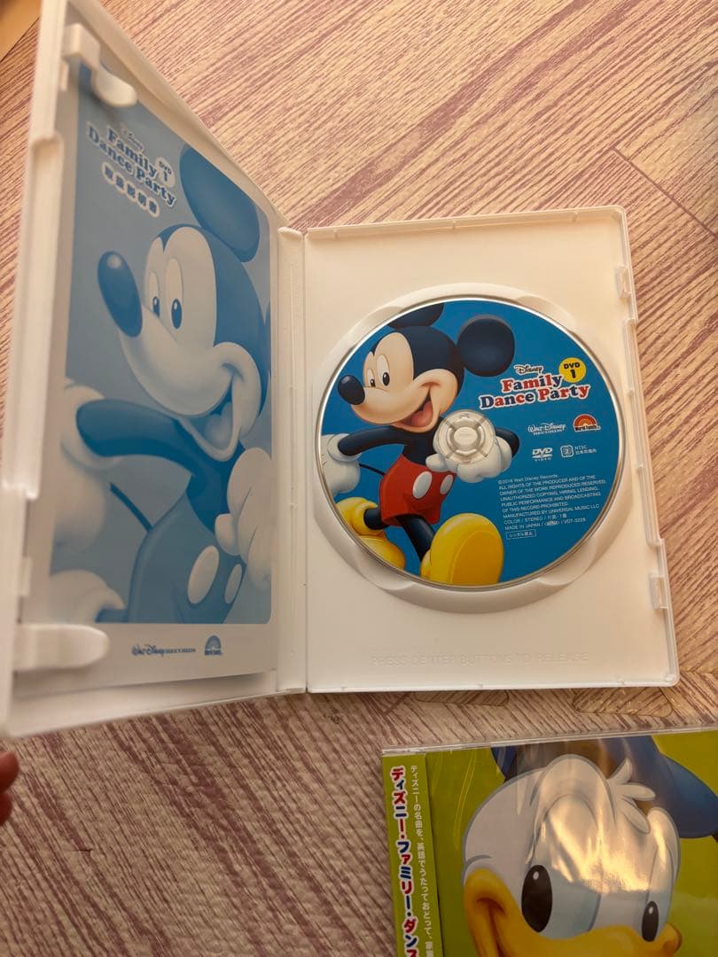 ディズニー Family Dance Party DVDセット DWE