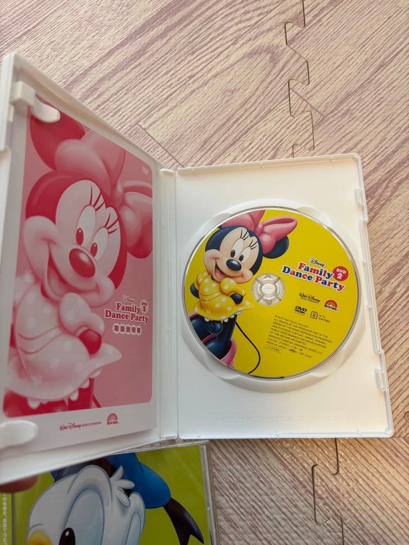 ディズニー Family Dance Party DVDセット DWE