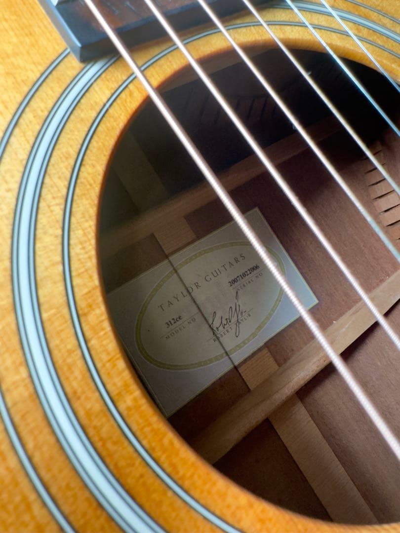 Taylor　テイラー　エレアコ　312ce　送料無料