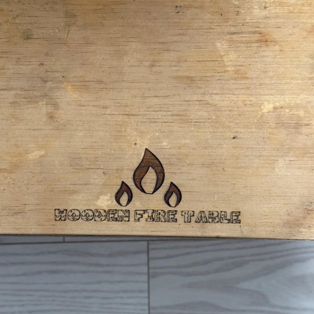 The Arth ヘキサテーブルセット woodenfiretable 旧ロゴ