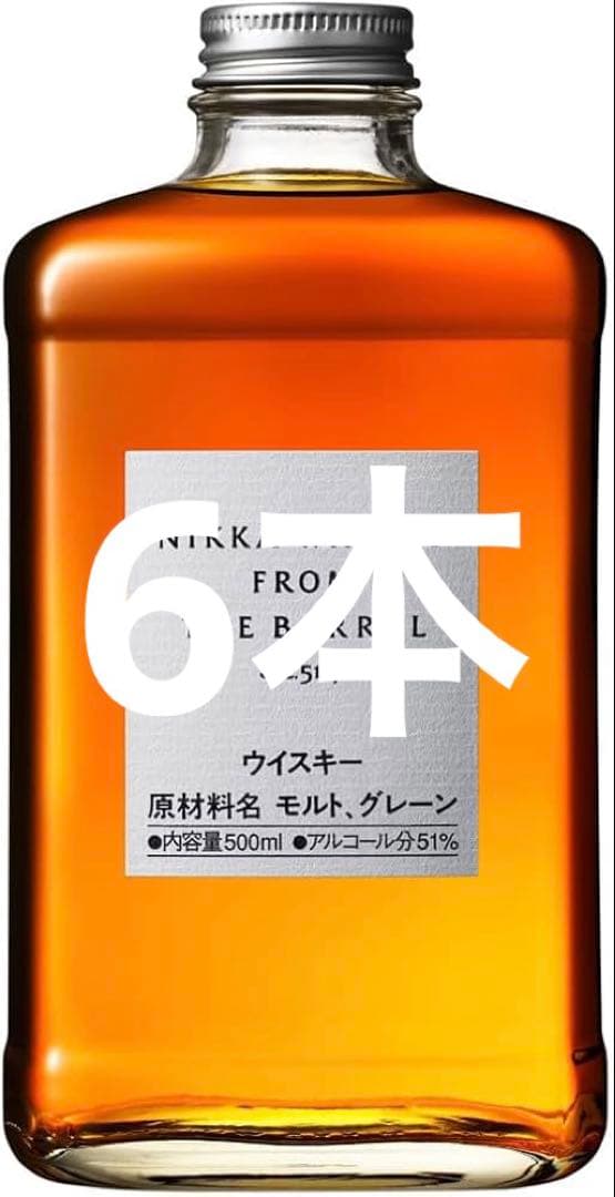 【6本】NIKKA FROM THE BARREL フロムザバレル