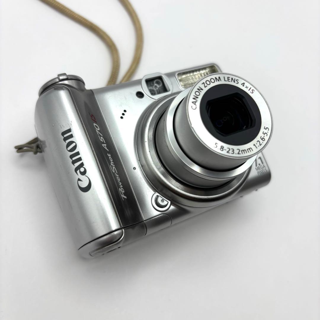 ①Canon PowerShot A570 IS コンパクトデジタルカメラ