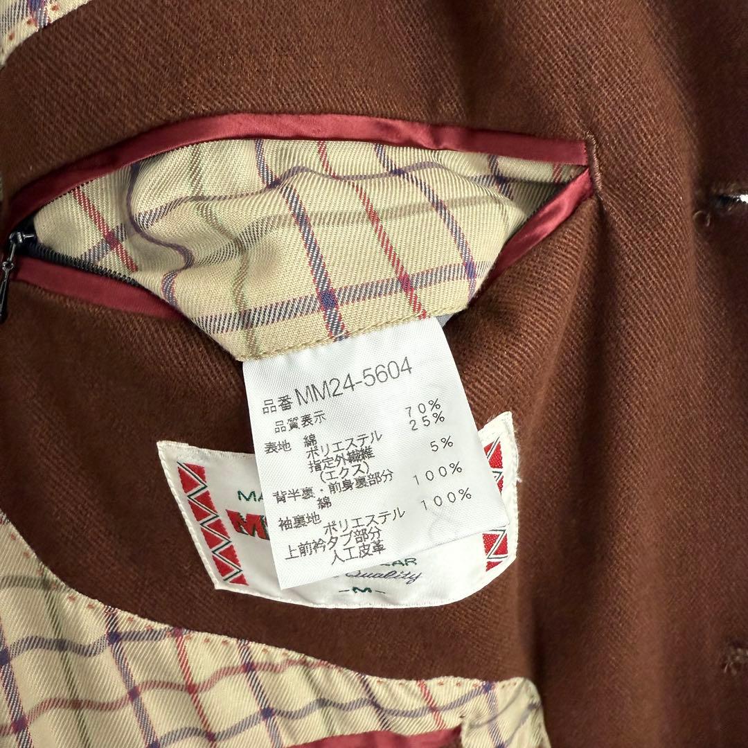 美品【マクレガー】ノーフォークジャケット　ヘビーコットンツイル　ブラウン