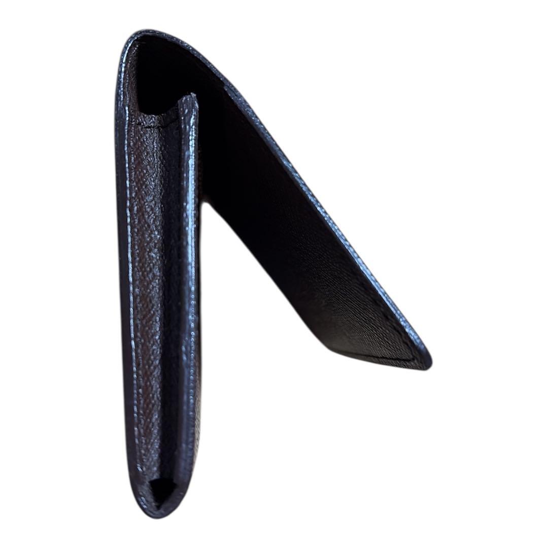 【美品】LOUIS VUITTON ダミエ レザー カードケース ユニセックス