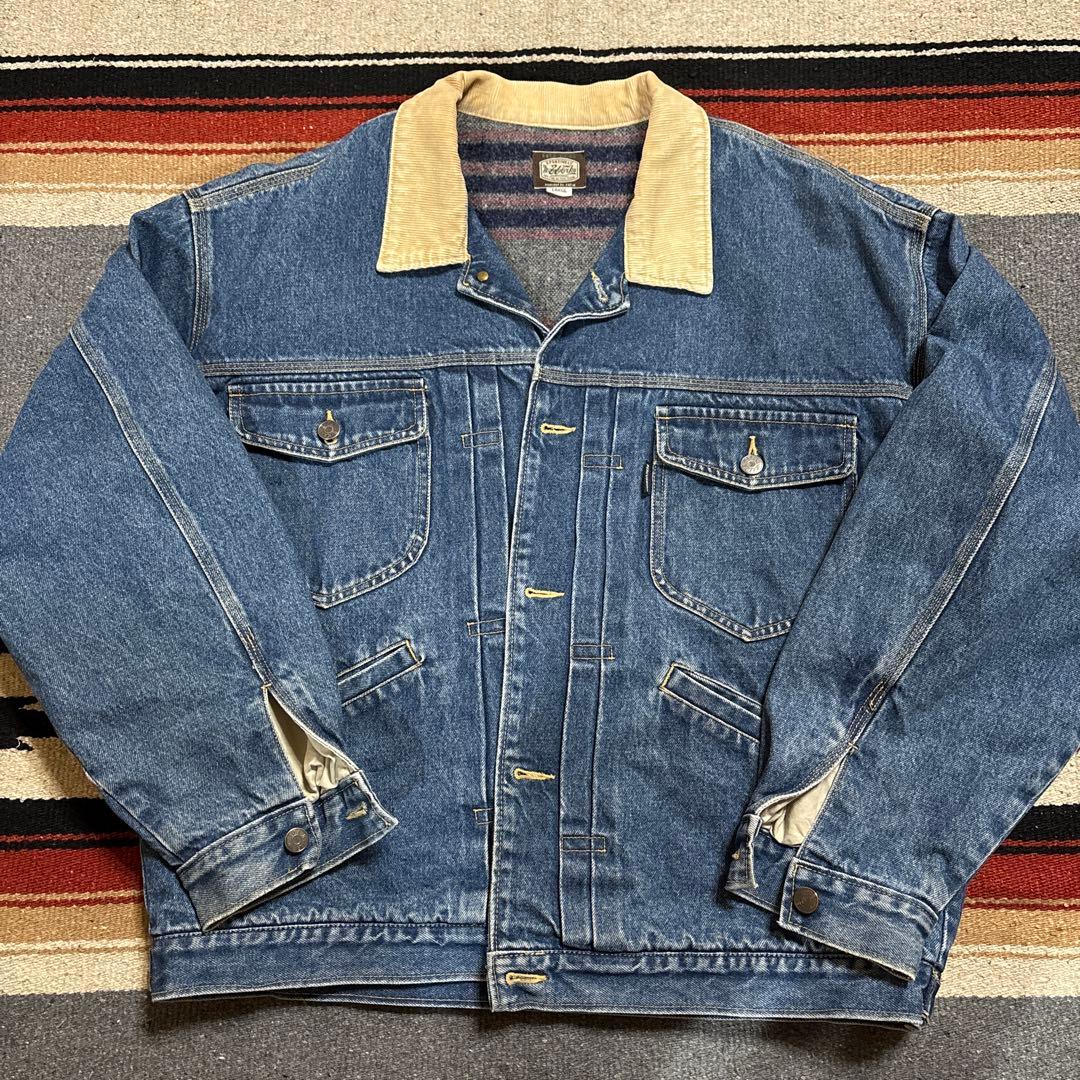 70s SPORTIVELY Mchlyorks デニムジャケット スコービル