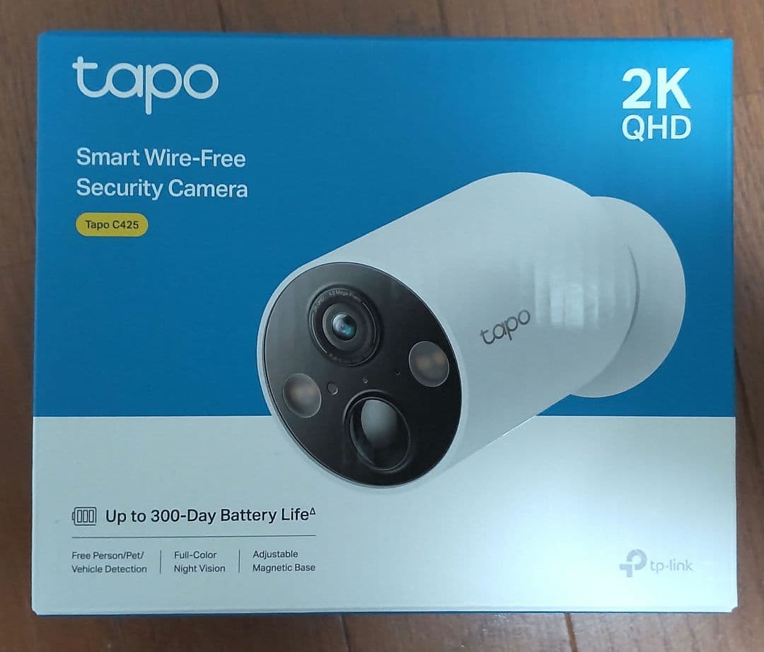 【さとし】(新品、未使用)防犯カメラ TP-Link Tapo C425