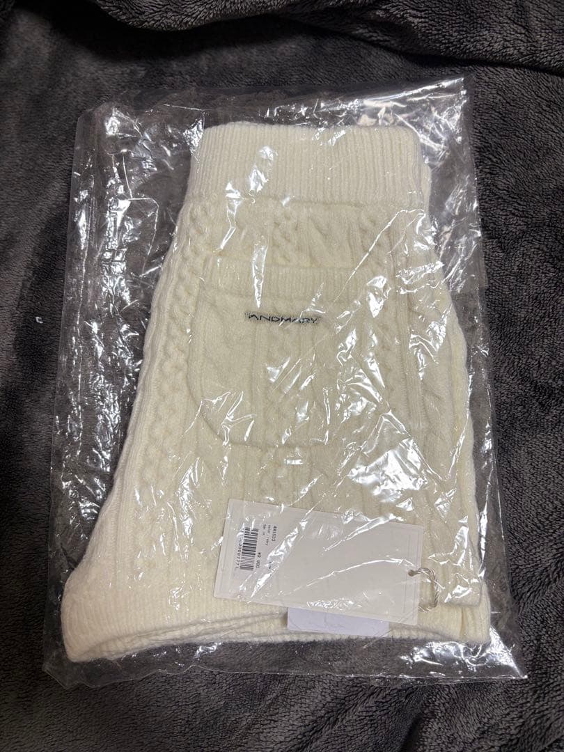 パンツ Mary knit pants andmary