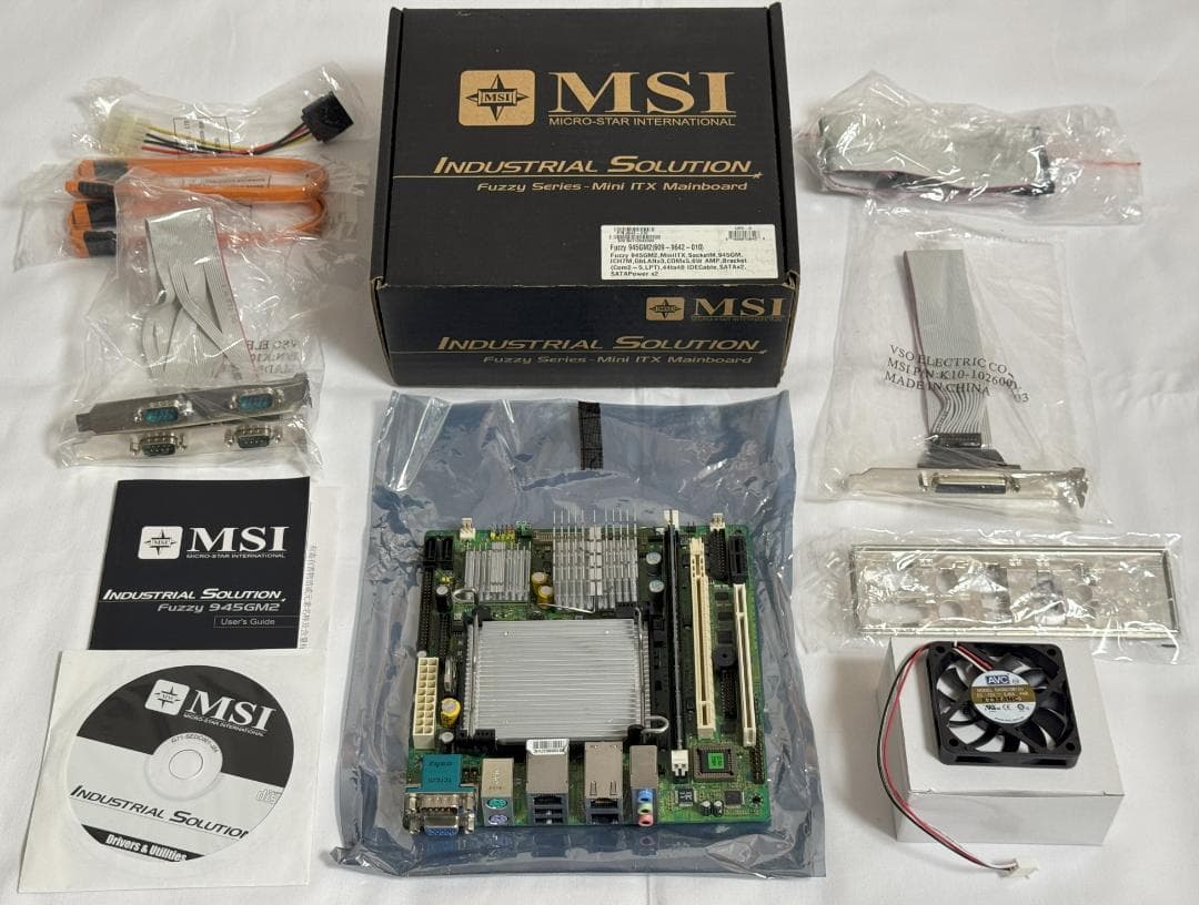 マザーボード MSI Fuzzy945GM2 w/Mem1GB+Core2Duo U7600