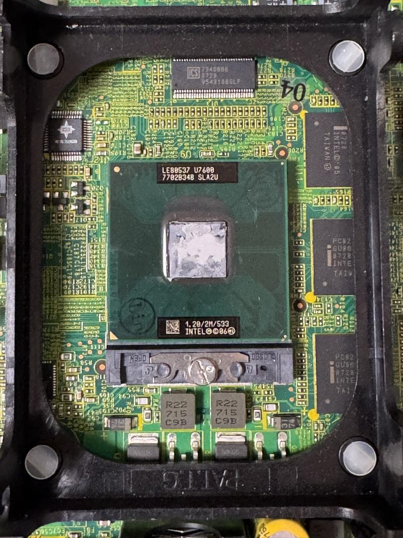 マザーボード MSI Fuzzy945GM2 w/Mem1GB+Core2Duo U7600