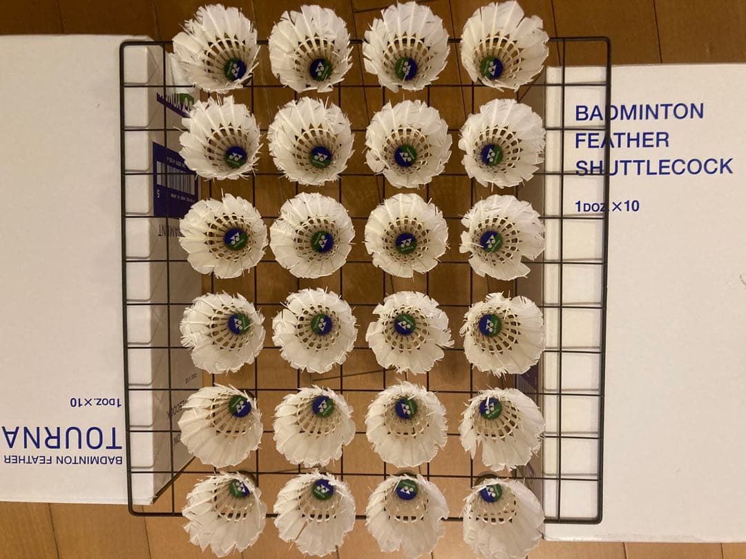 ニューオフィシャルなど　基礎・パターン・ノック用シャトル125個