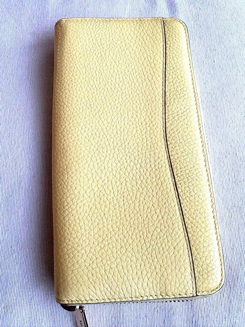 値下げ新品☆ケイトスペード 長財布 幸運の黄色財布 レモンイエロー