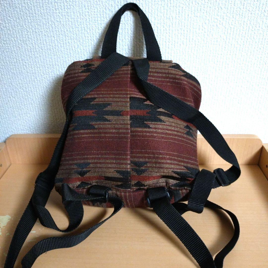 JANSPORT ヴィンテージ ネイティブ柄 ミニリュック 80s 90s