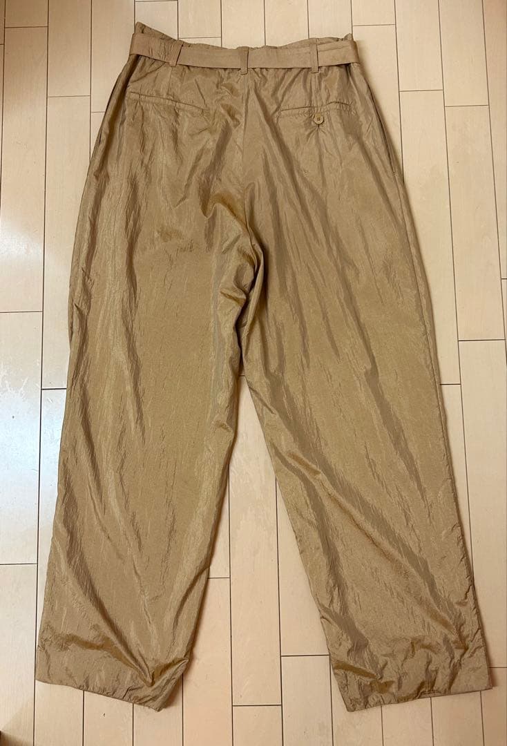 LEMAIRE ルメール ベルト付き パンツ ベージュ 38サイズ