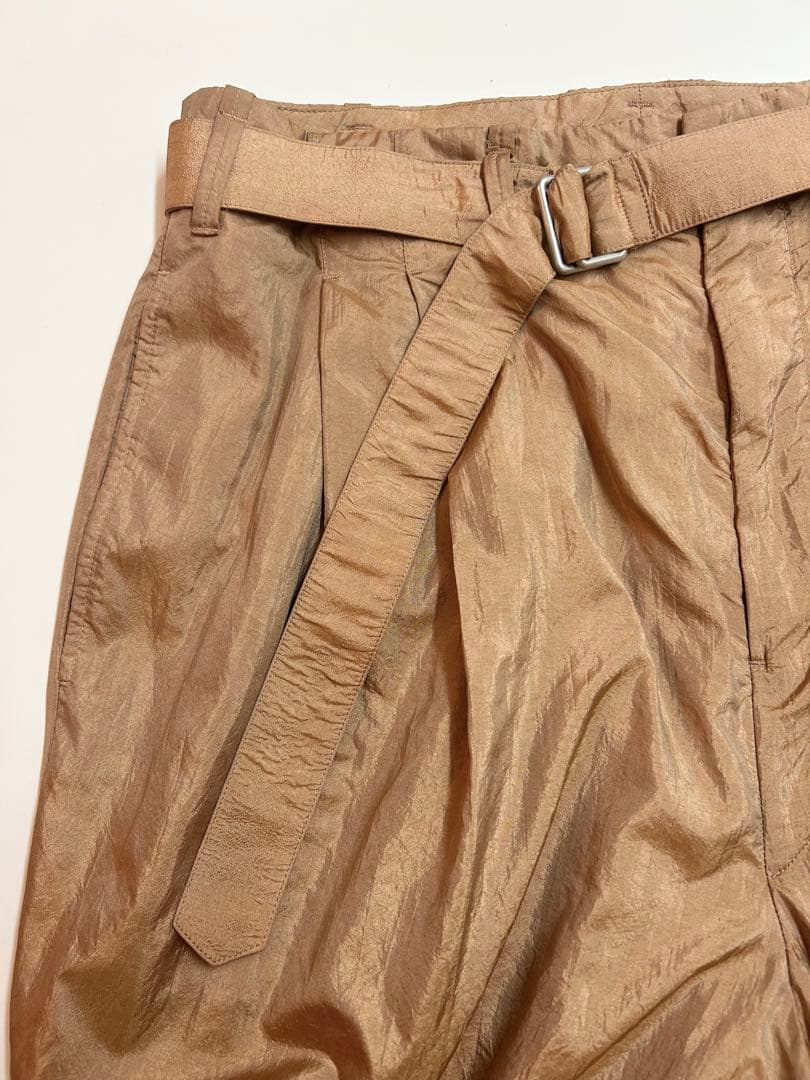 LEMAIRE ルメール ベルト付き パンツ ベージュ 38サイズ