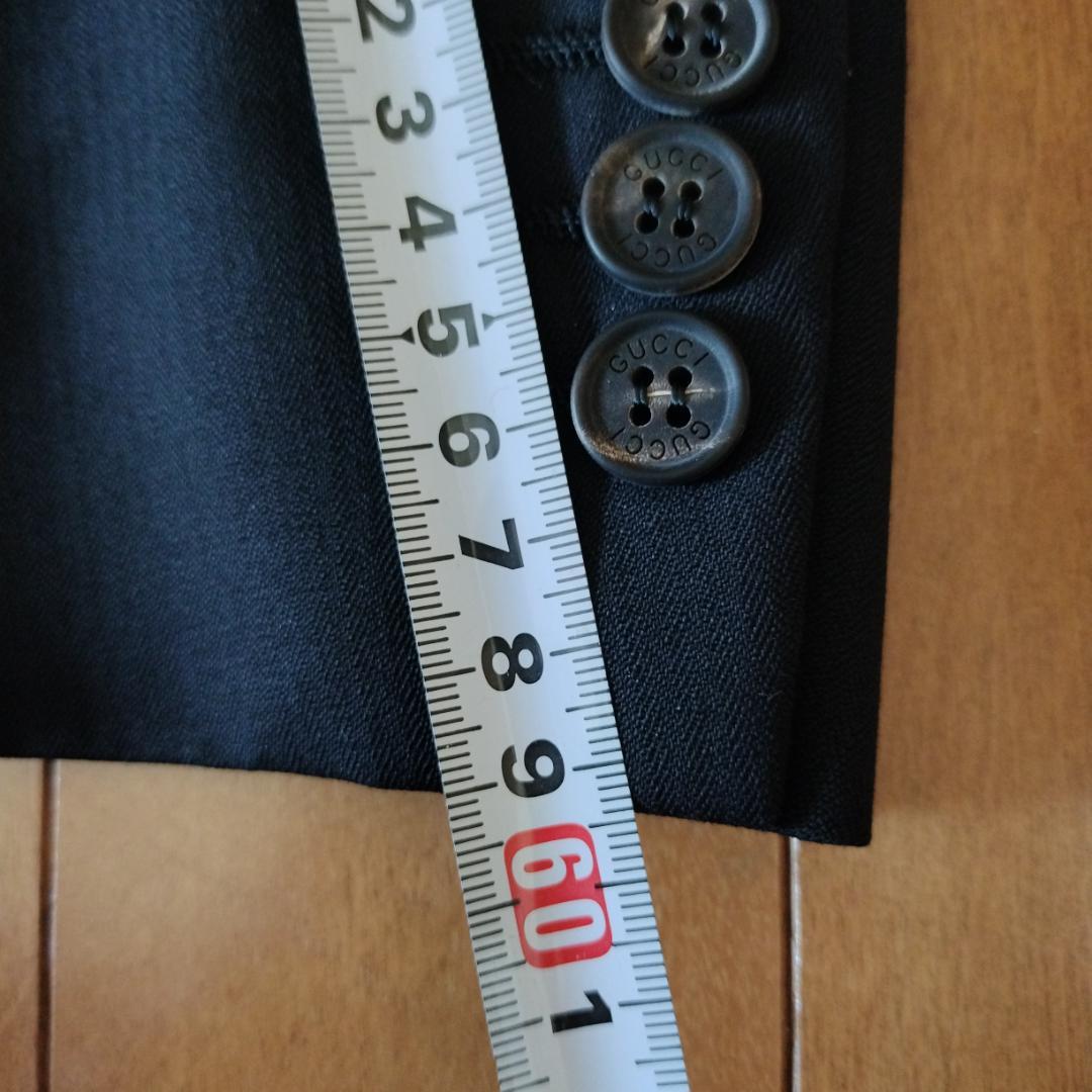 美品　GUCCI　スーツ　ブラック　美品