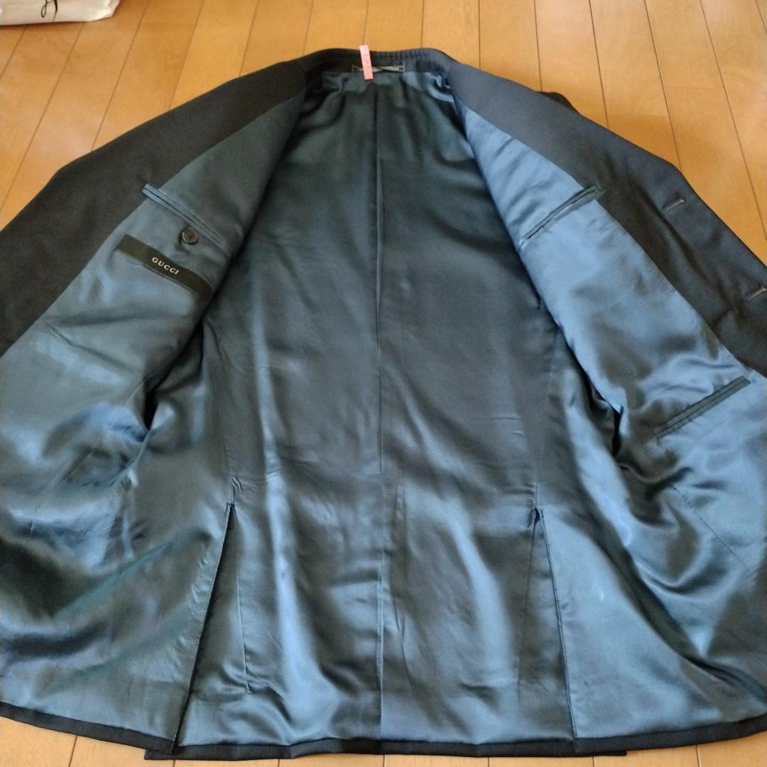 美品　GUCCI　スーツ　ブラック　美品
