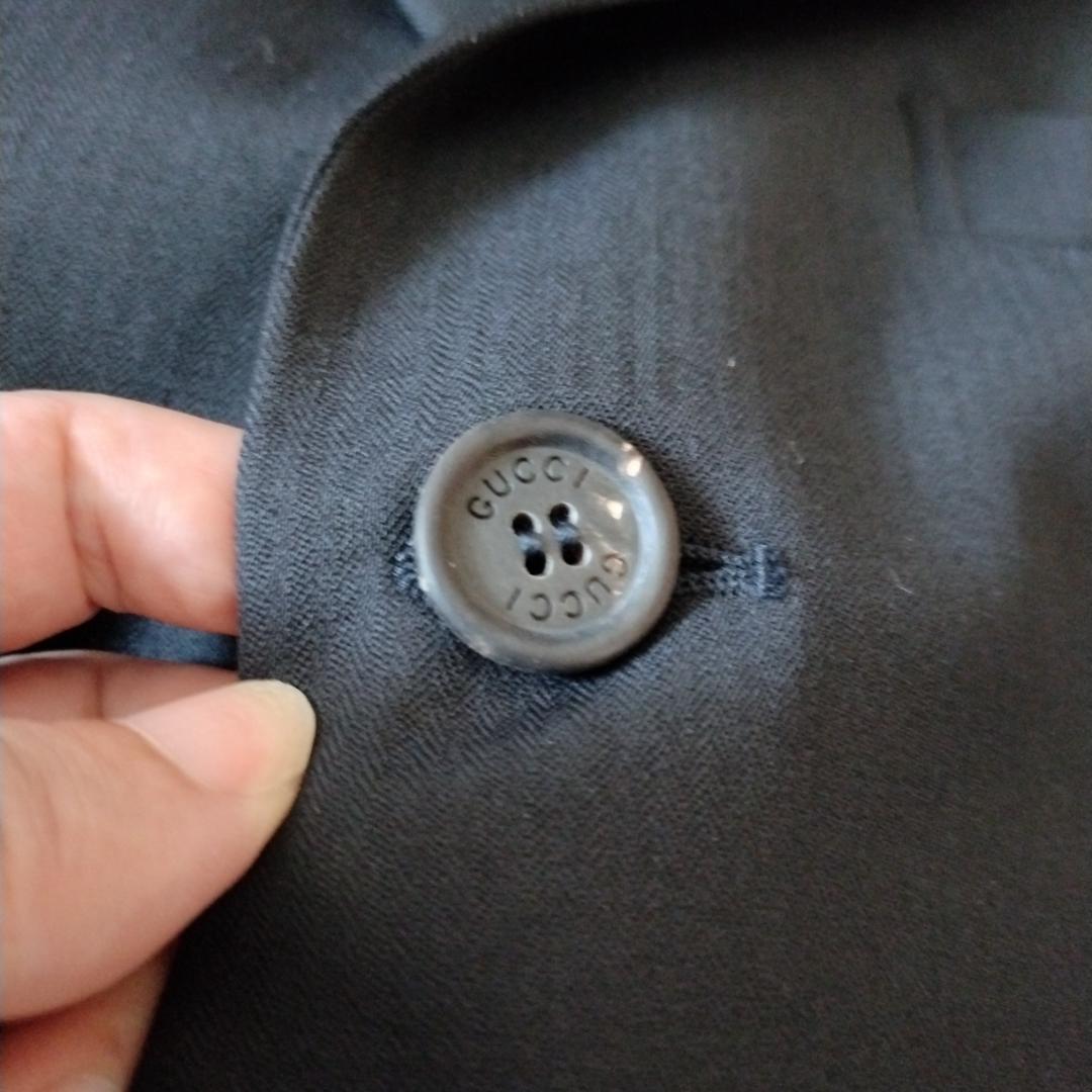 美品　GUCCI　スーツ　ブラック　美品