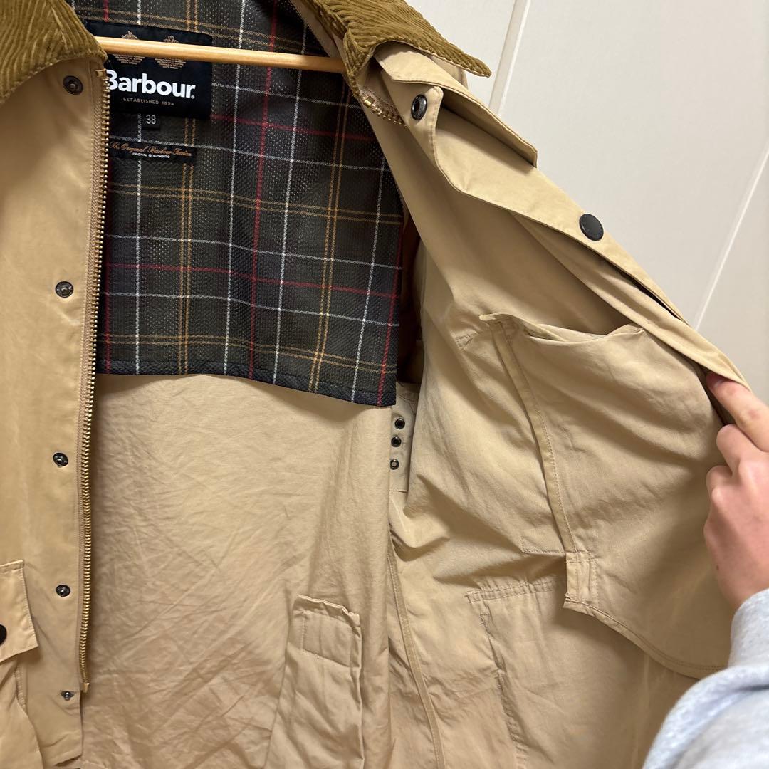 【BARBOUR/バブアー】os peached bedale casual