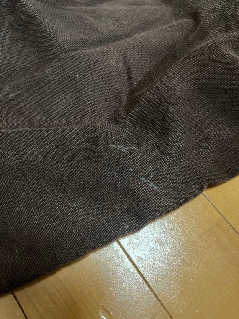 Carhartt メキシコ製 オーバーオール ダック地 ダークブラウン