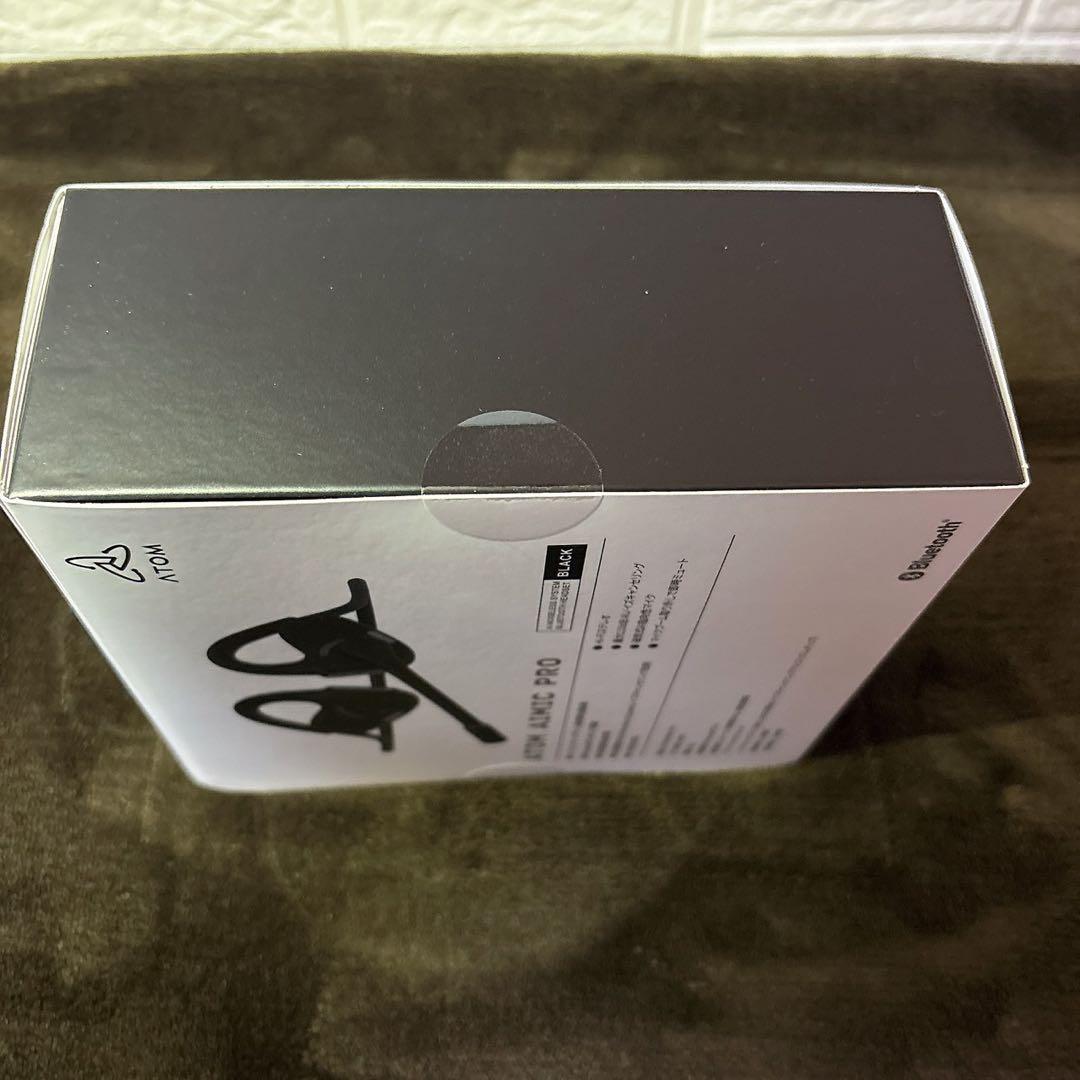Ｓ☆ATOM AMIG PRO Black ワイヤレスヘッドセット